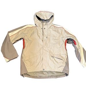 Jelly Hansen Men’s Cream Color Tan Ski Snowboard Winter Active Jacket